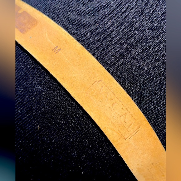 WCM New York Calf hair leopard print n leather belt with bag. - Picture 3 of 7